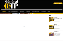 Tablet Screenshot of generalbtp.com